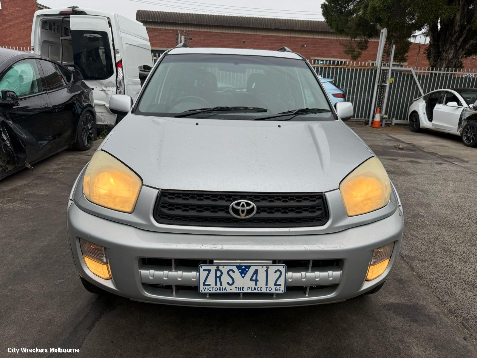 TOYOTA RAV4 RIGHT HEADLAMP, ACA2#, 07/2000 - 07/2003