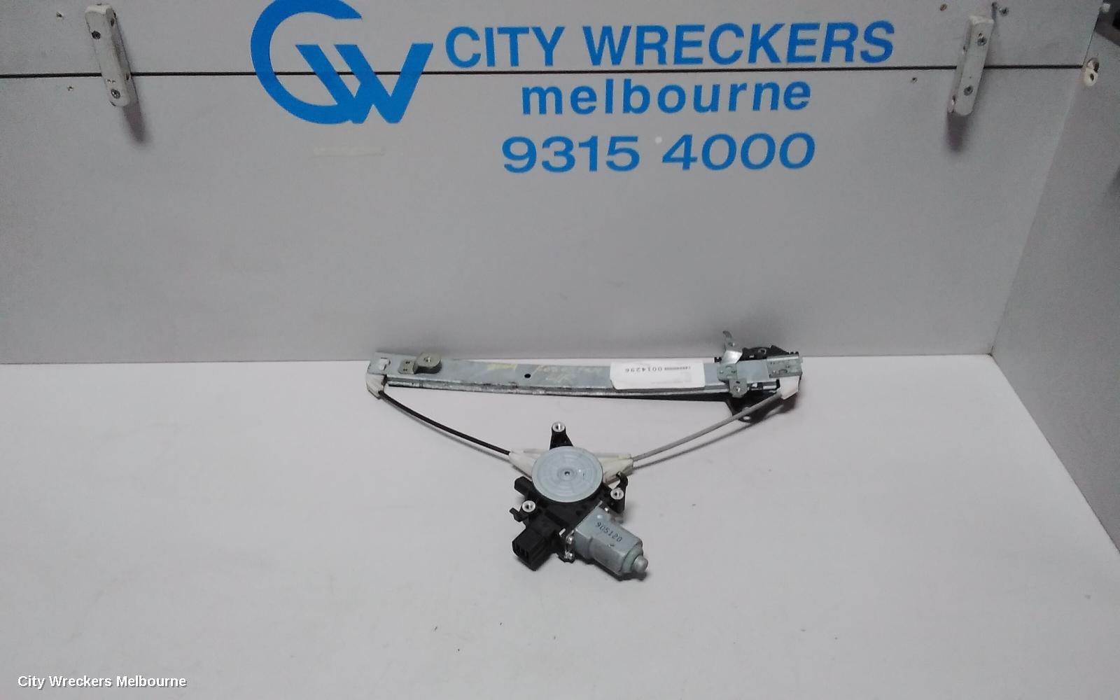 SUBARU FORESTER LEFT REAR WND REG/MOTOR, 02/2008 - 12/2012