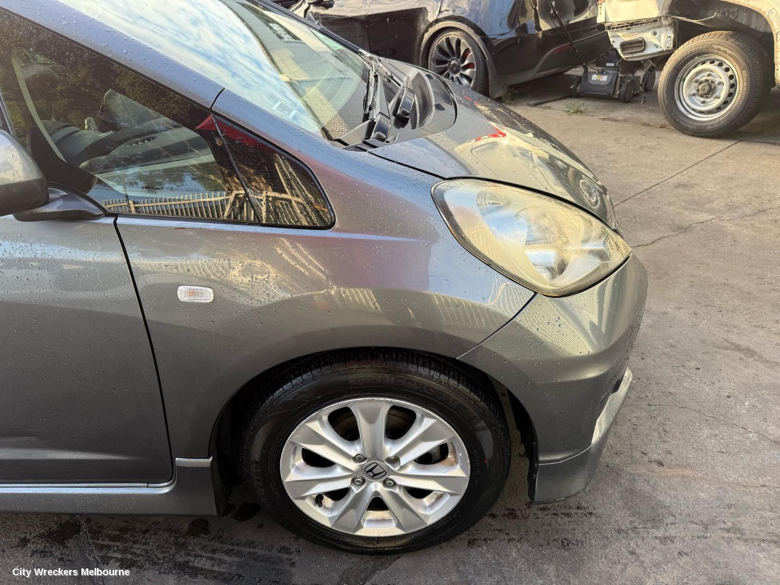 HONDA JAZZ LEFT REAR DOOR WINDOW, GE, 08/2008 - 06/2014