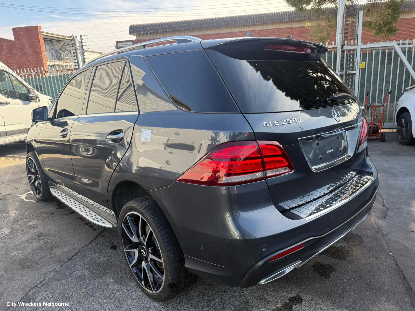 MERCEDES GLE CLASS LEFT REAR DOOR/SLIDING, W166, WAGON, 06/2015 - 04/2019