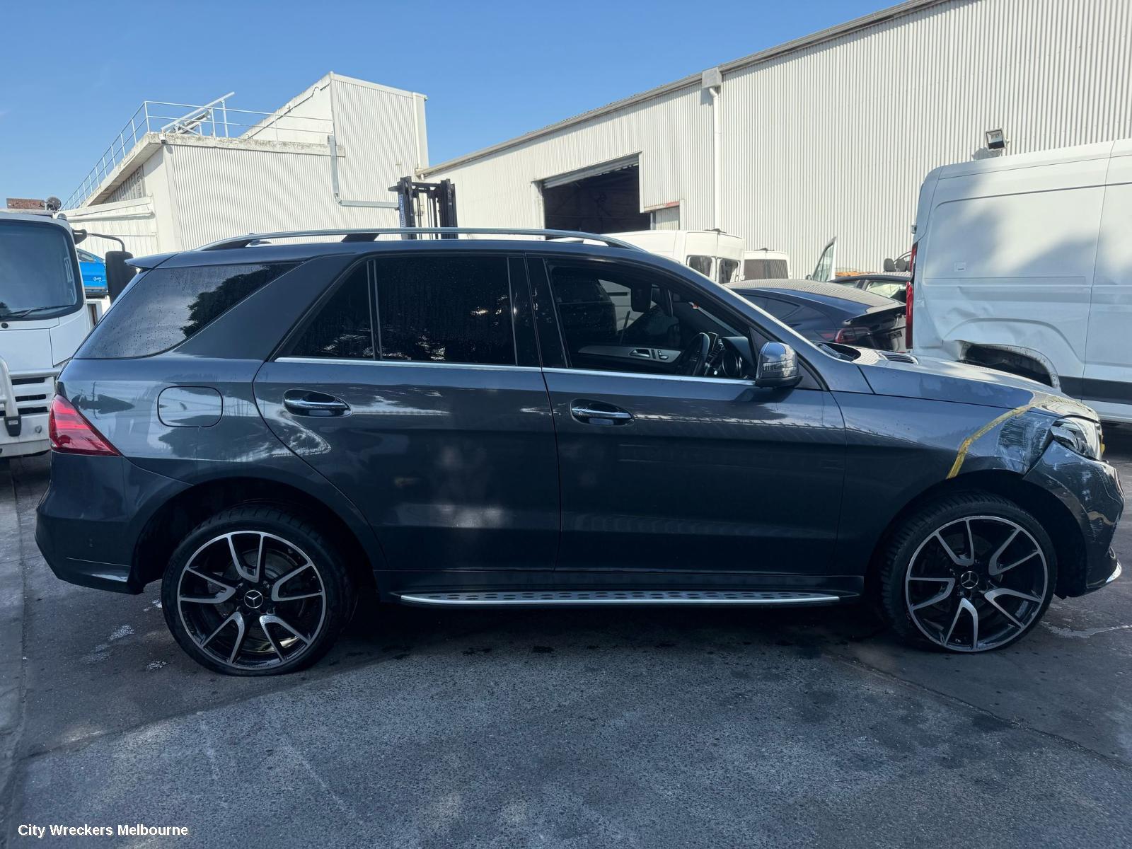 MERCEDES GLE CLASS LEFT REAR DOOR/SLIDING, W166, WAGON, 06/2015 - 04/2019