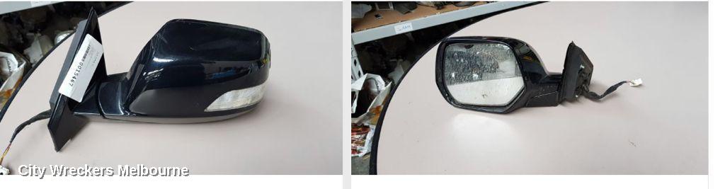 HONDA CRV LEFT DOOR MIRROR, RE, POWER, 03/2007 - 10/2012