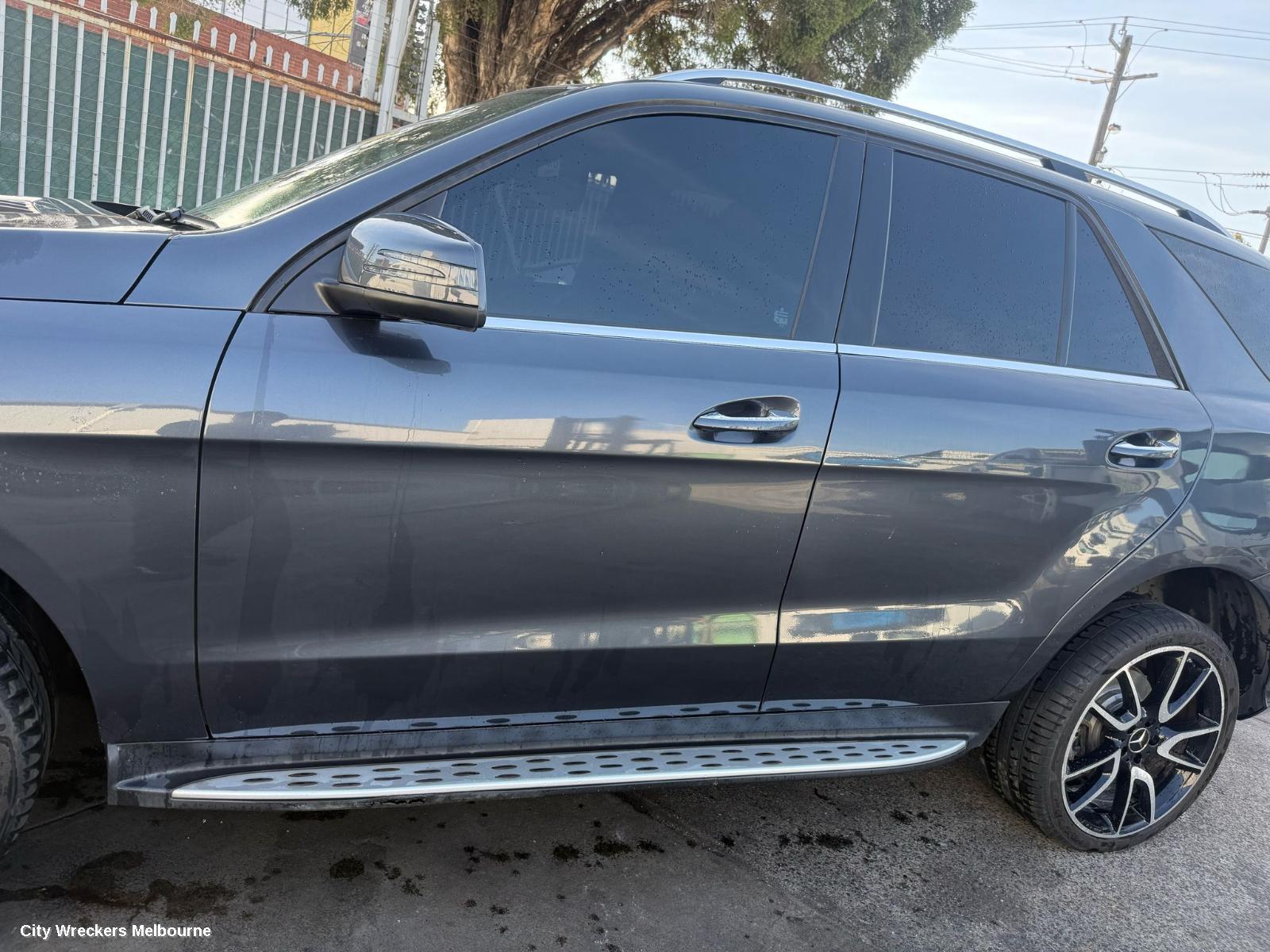 MERCEDES GLE CLASS LEFT REAR DOOR/SLIDING, W166, WAGON, 06/2015 - 04/2019