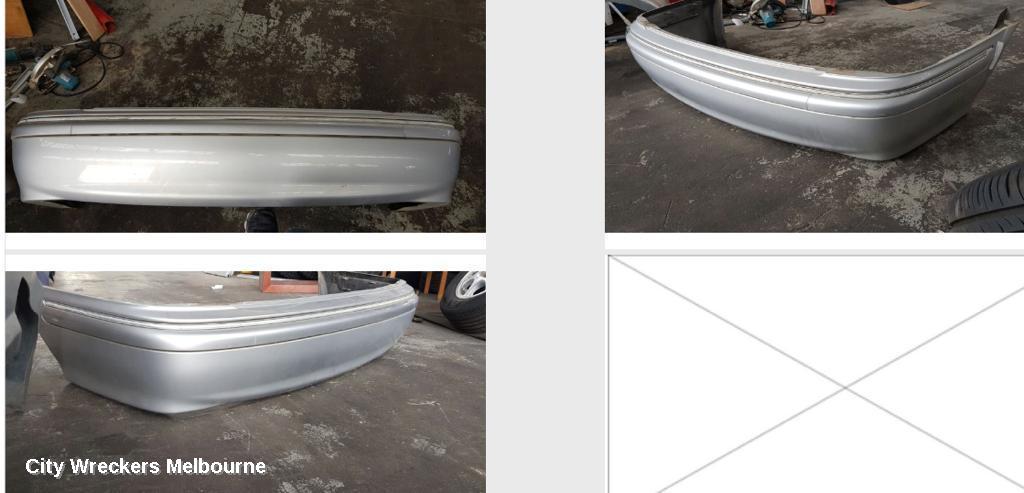 NISSAN PULSAR REAR BUMPER, N15, SEDAN, 10/1995 - 06/2000