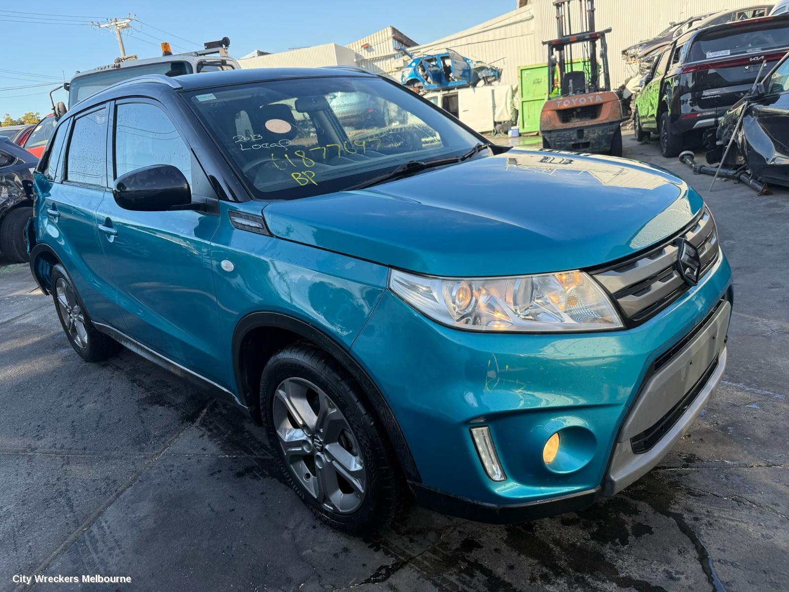 SUZUKI VITARA LEFT FRONT WINDOW REG/MOTOR, VITARA, LY (VIN TSM), CABLE TYPE, 06/2015 ONWARDS