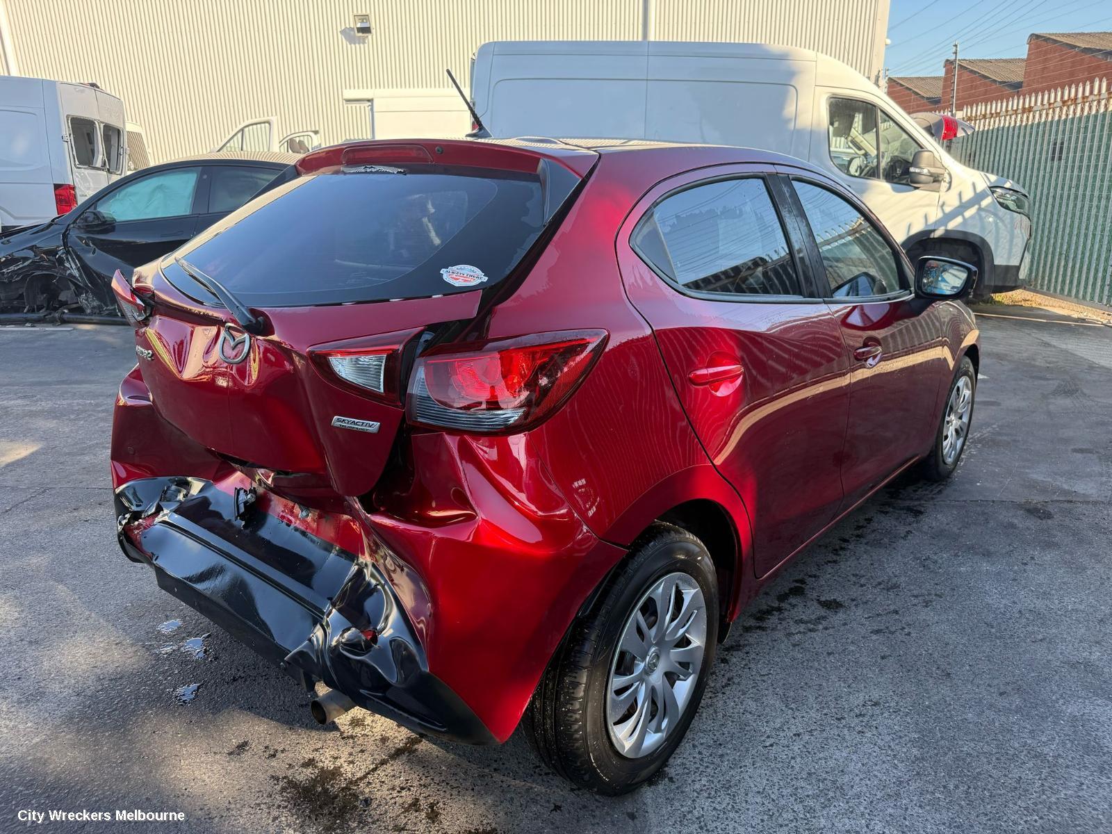 MAZDA 2 SUNVISOR, DJ/DL, RH SIDE, 09/2014 ONWARDS