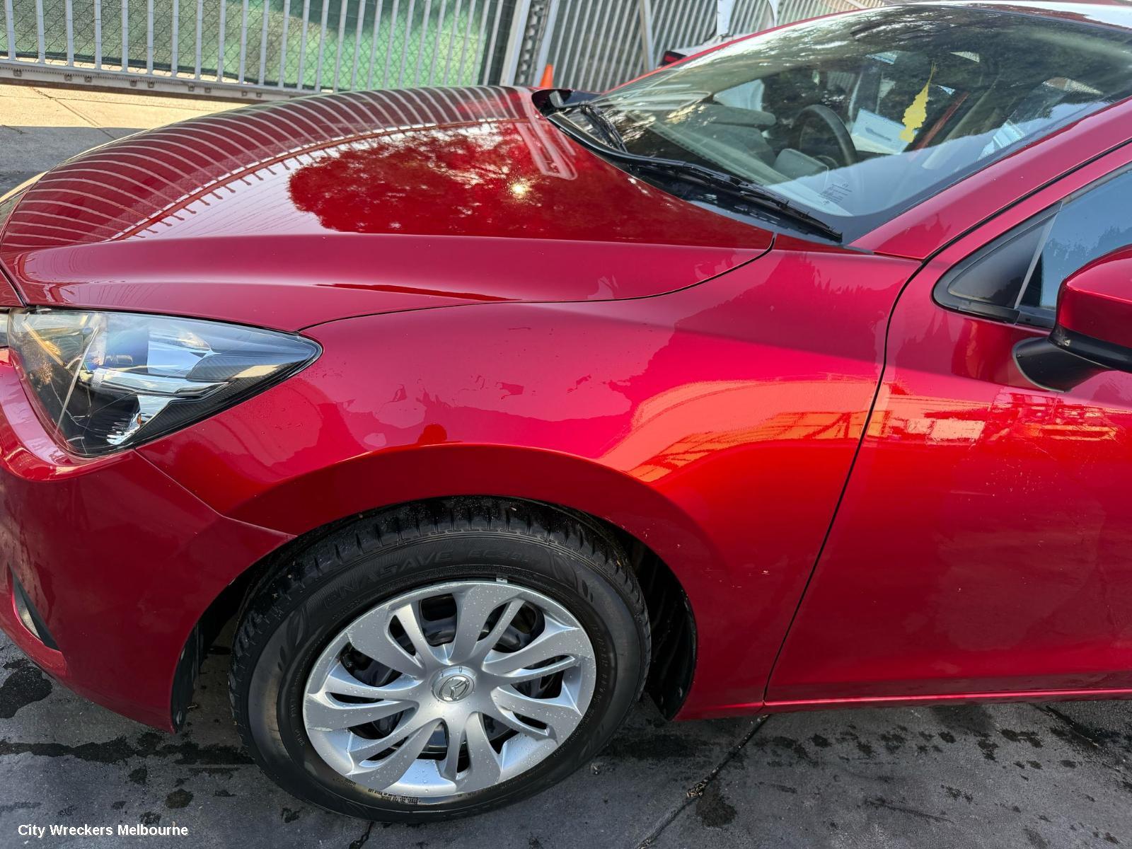 MAZDA 2 SUNVISOR, DJ/DL, RH SIDE, 09/2014 ONWARDS