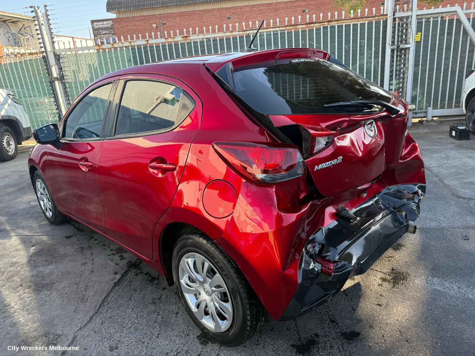MAZDA 2 SUNVISOR, DJ/DL, RH SIDE, 09/2014 ONWARDS