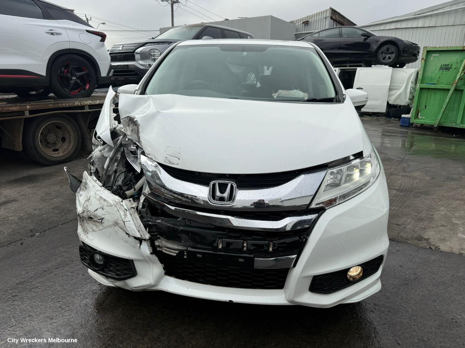 HONDA ODYSSEY RIGHT REAR WND REG/MOTOR, RC1, VTI-L, 6 PIN TYPE, 02/2014 - 12/2017