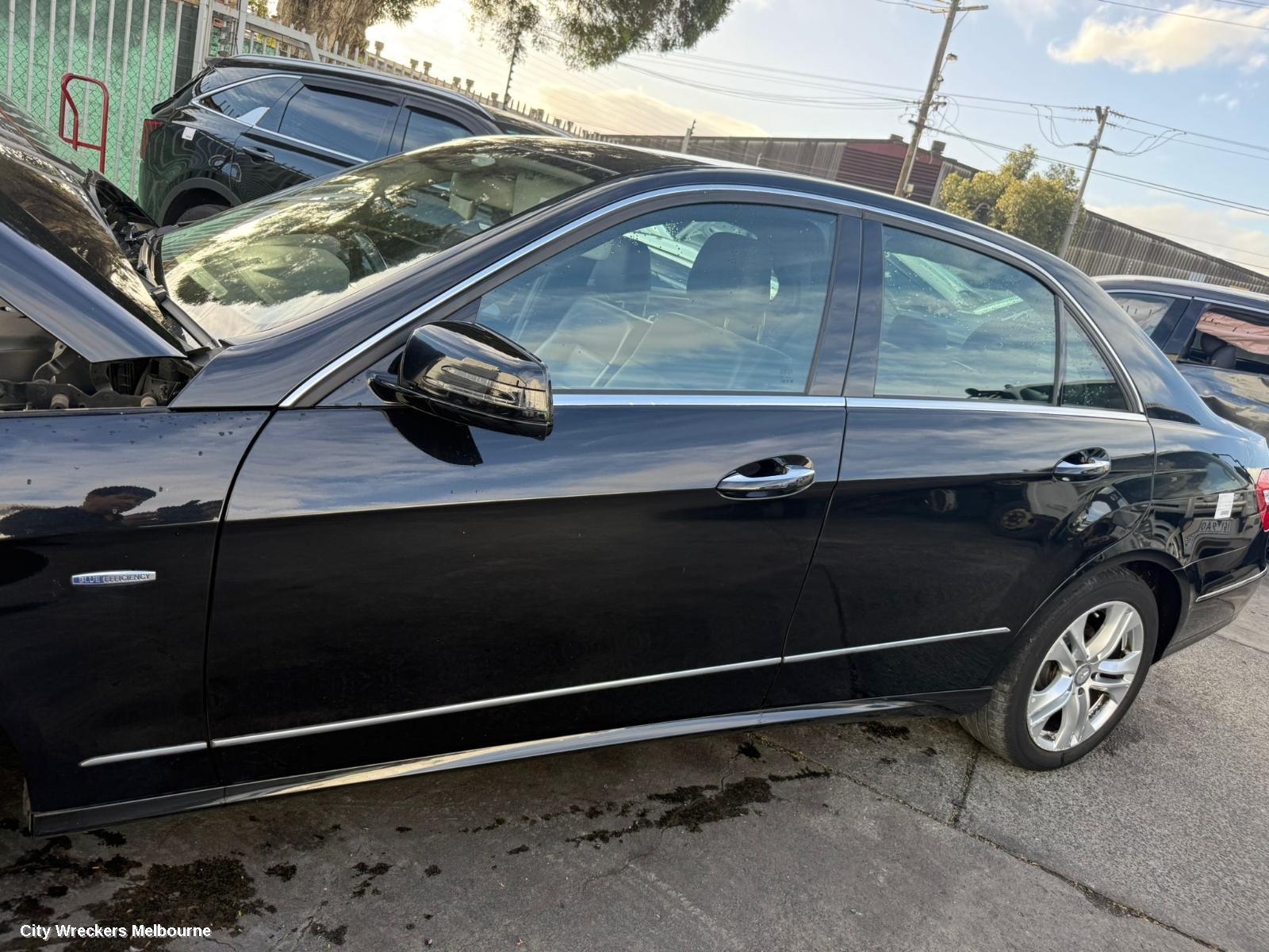 MERCEDES E CLASS DOOR/BOOT/GATE LOCK, LEFT FRONT DOOR LOCK, W212/S212, SEDAN/WAGON, NON KEYLESS START TYPE, 07/2009 - 05/2016