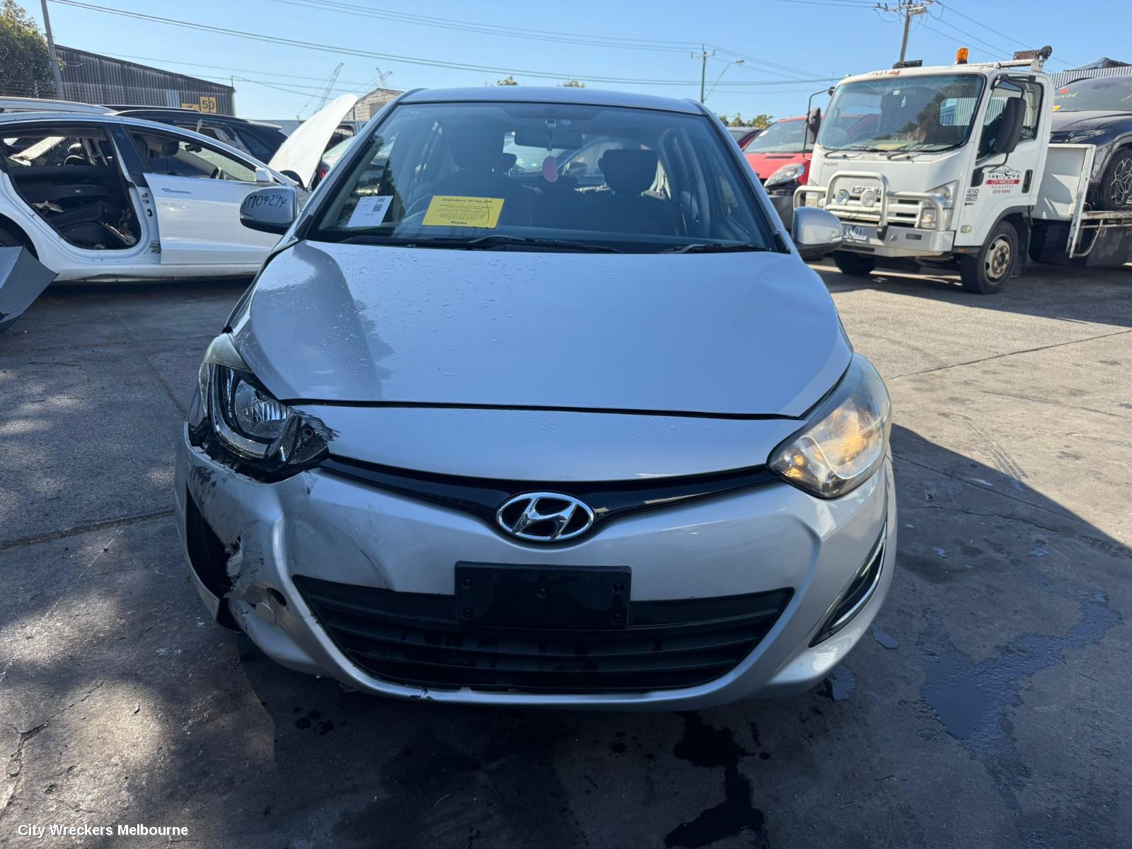 HYUNDAI I20 LEFT DOOR MIRROR, PB, MANUAL FOLDING, W/ FLASHER TYPE, 03/2012 - 12/2015