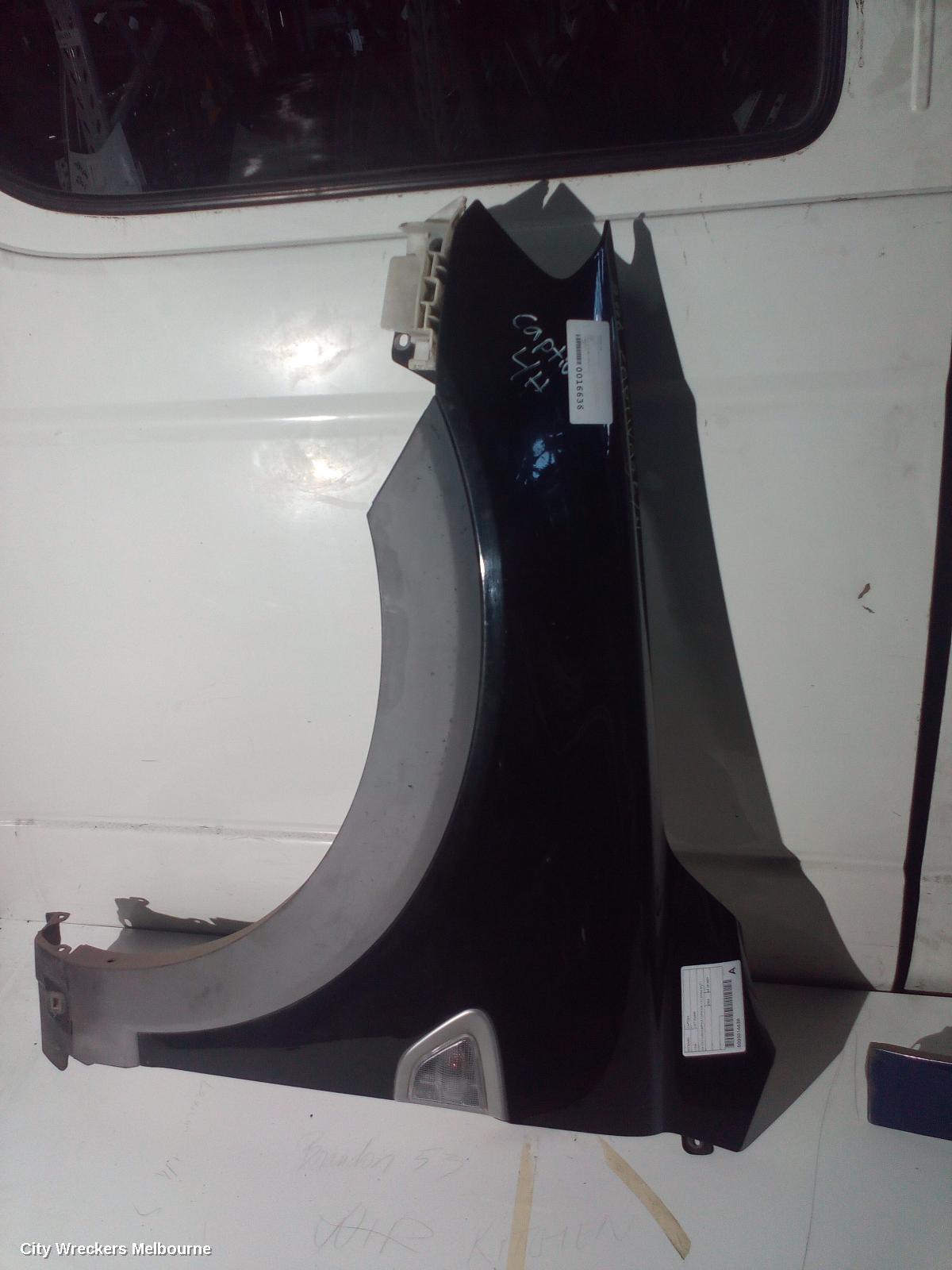 HOLDEN CAPTIVA LEFT GUARD, CG, CX/LX/SX/CAPTIVA 7 (4TH VIN = C), 09/2006 - 02/2011
