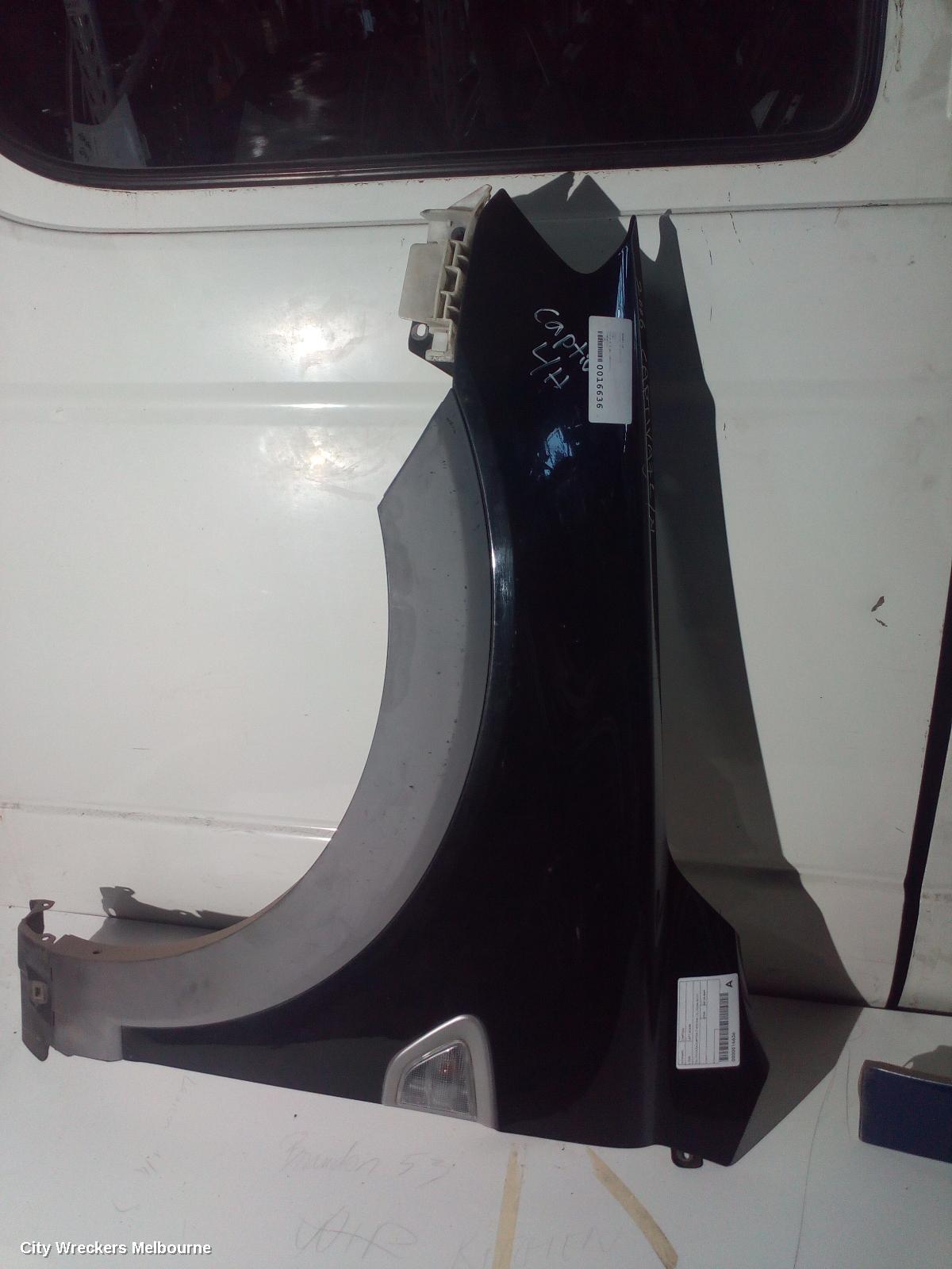 HOLDEN CAPTIVA LEFT GUARD, CG, CX/LX/SX/CAPTIVA 7 (4TH VIN = C), 09/2006 - 02/2011