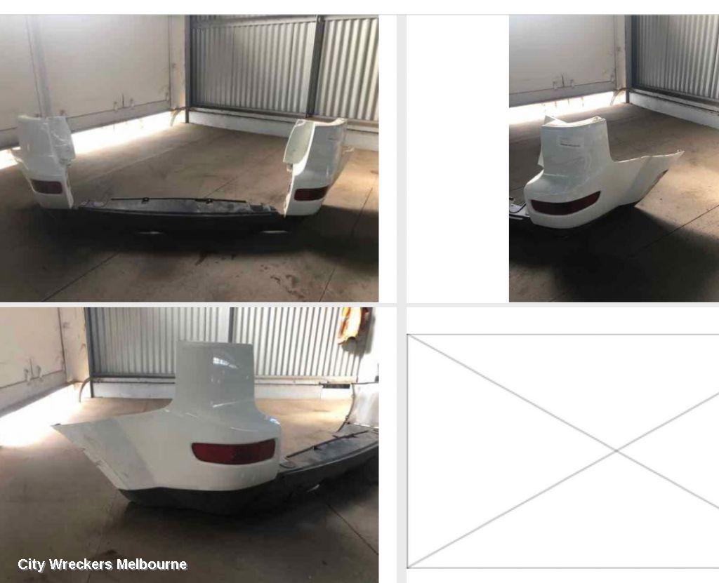 MITSUBISHI OUTLANDER REAR BUMPER, ZG, NON PARK SENSOR TYPE, 11/2006 - 09/2009