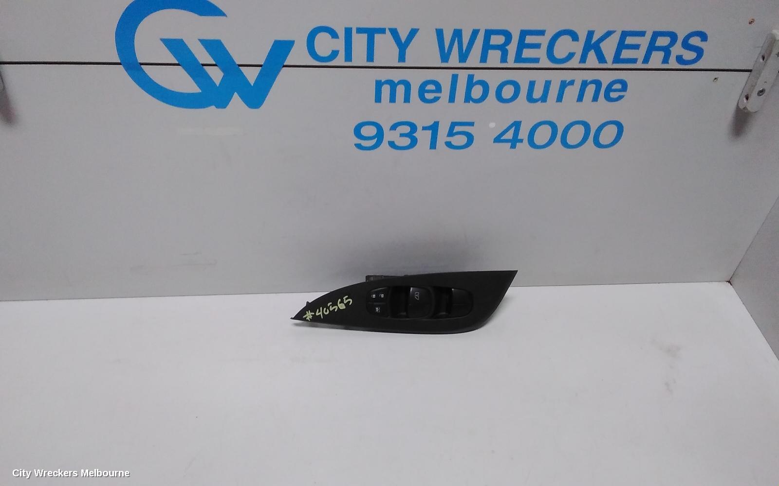 NISSAN PULSAR PWR DR WIND SWITCH, RH FRONT (MASTER SWITCH), HATCH, C12, 05/2013 - 12/2016