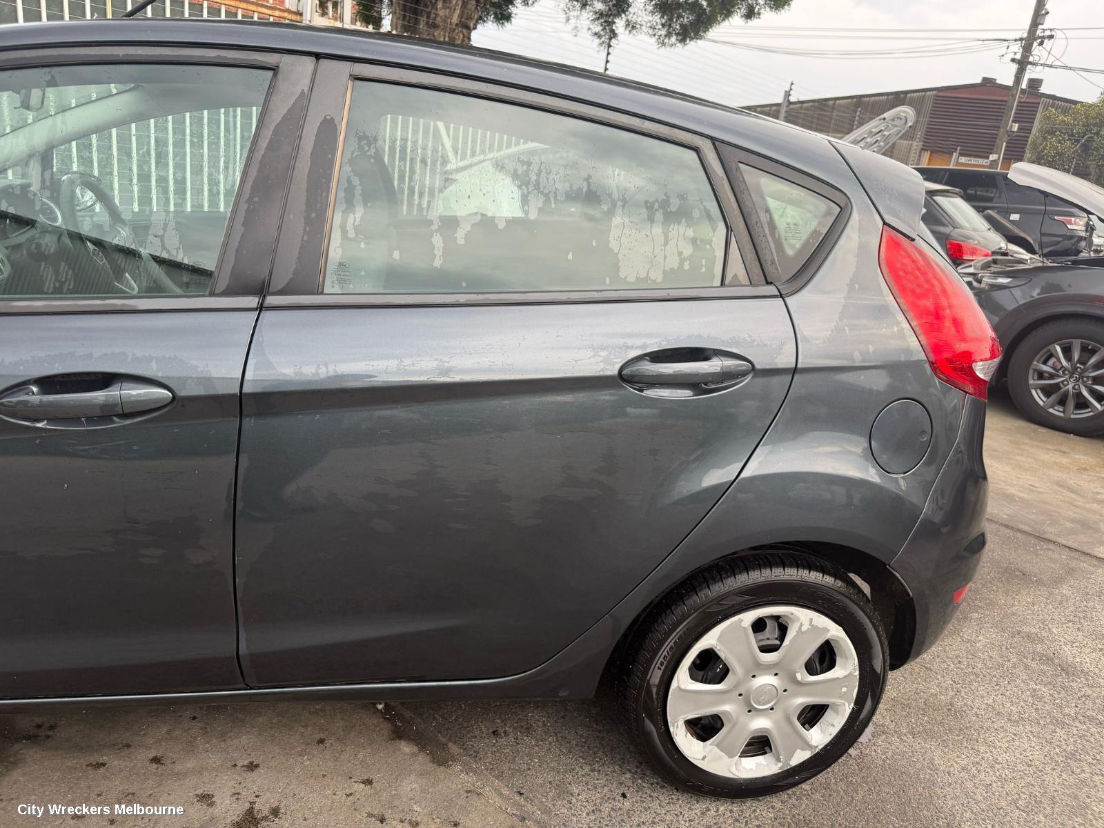 FORD FIESTA LEFT TAILLIGHT, WT, HATCH, IN BODY, 10/2010 - 08/2013