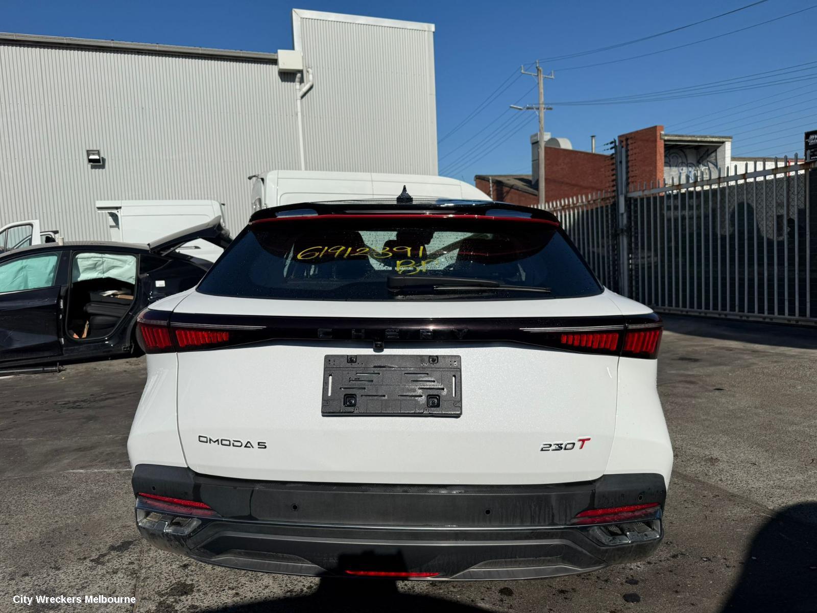 CHERY OMODA 5 REAR BUMPER, T34/T19C, BUMPER BAR (UPPER), NON EV TYPE, 12/2022 ONWARDS