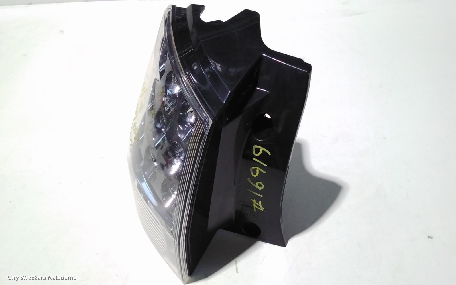 MITSUBISHI OUTLANDER LEFT TAILLIGHT, ZG-ZH, IN BODY, 11/2006 - 10/2012