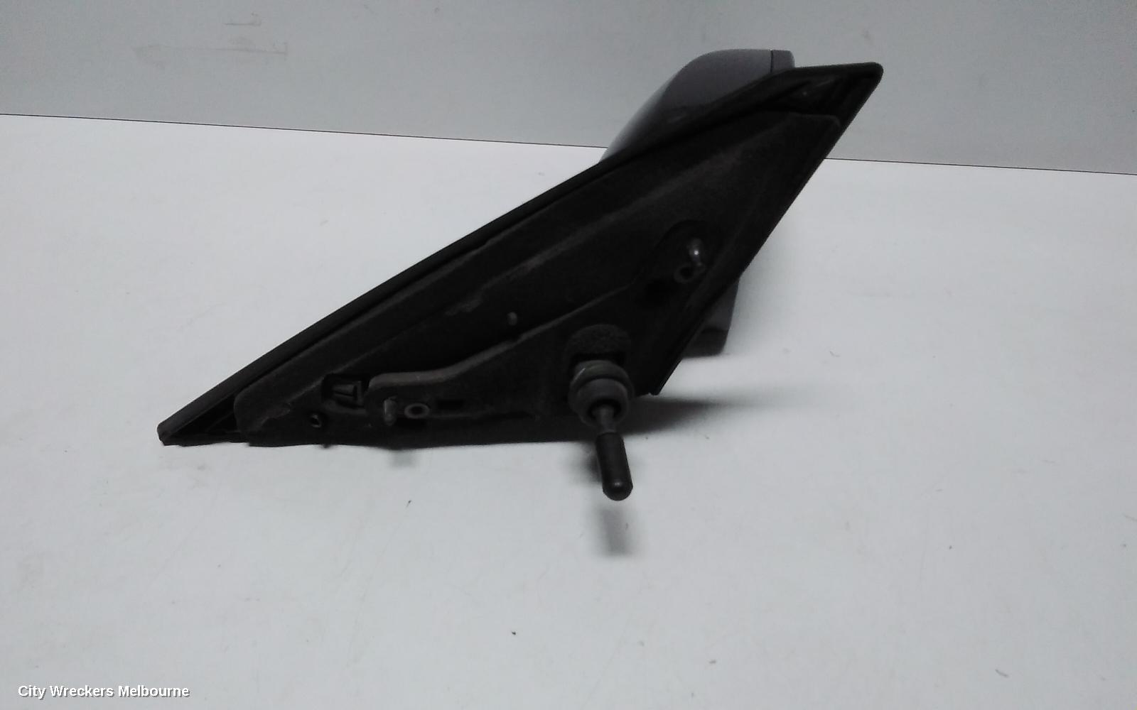 MAZDA 3 RIGHT DOOR MIRROR, BK, MANUAL, SEDAN/HATCH, 01/2004 - 04/2009