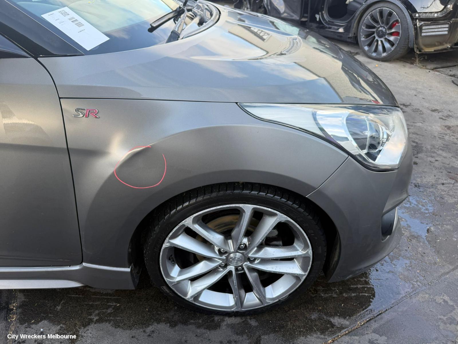 HYUNDAI VELOSTER A/C HOSES, FS, PETROL, 1.6, TURBO, COMPRESSOR TO CONDENSER, 06/2012 - 02/2018