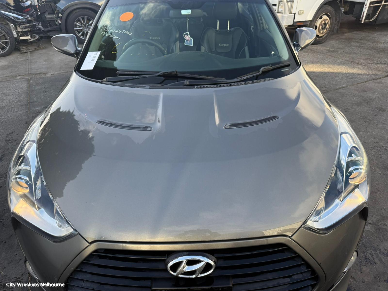 HYUNDAI VELOSTER A/C HOSES, FS, PETROL, 1.6, TURBO, COMPRESSOR TO CONDENSER, 06/2012 - 02/2018