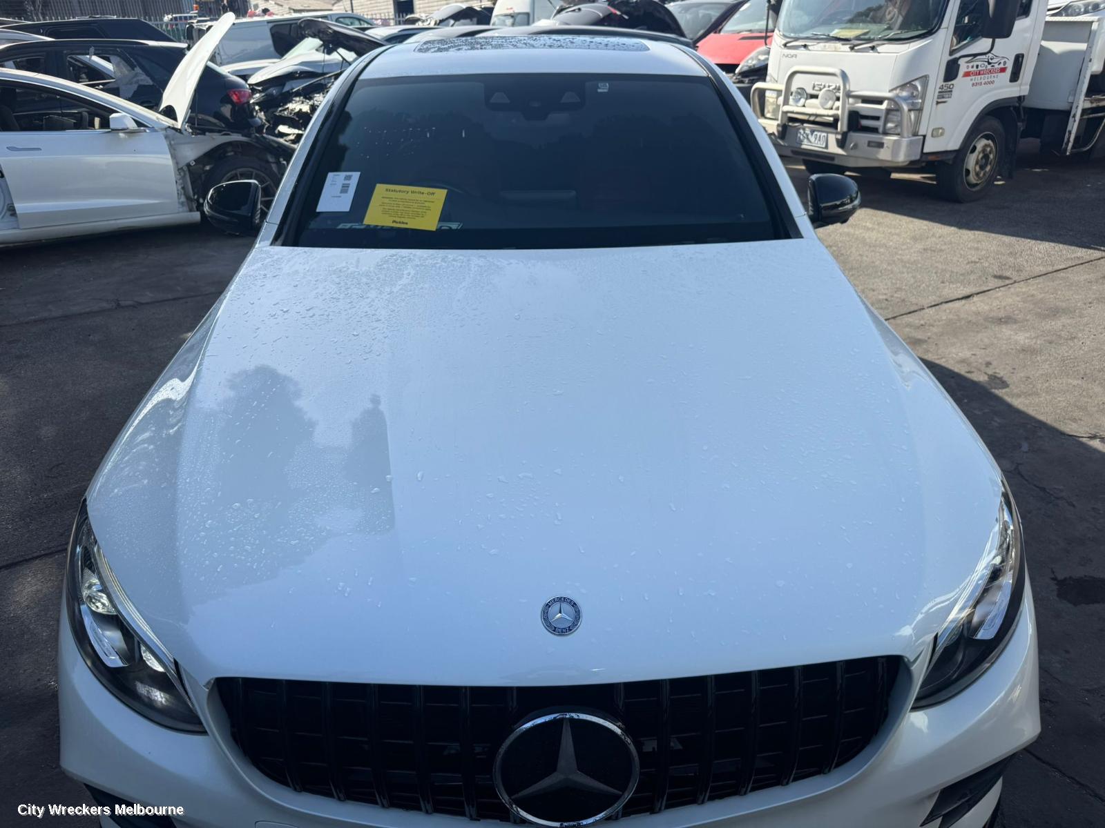 MERCEDES GLC CLASS LEFT FRONT STRUT, PETROL, 2.0, GLC250, NON AIRBAG TYPE, X253/C253, 09/2015 - 07/2019