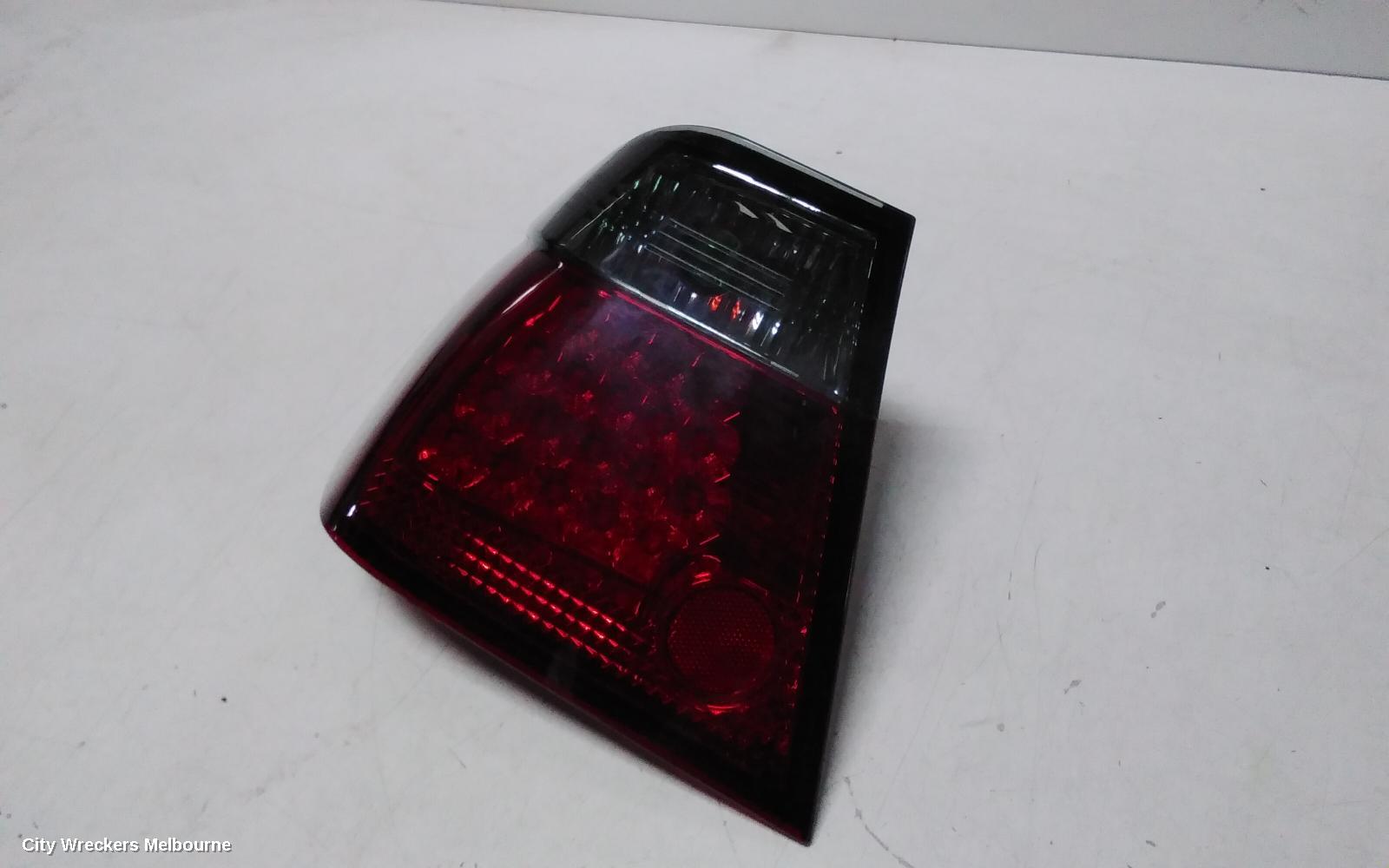 BMW 3 SERIES LEFT TAILLIGHT, E46, SEDAN, CLEAR FLASHER TYPE, 10/2001 - 01/2005
