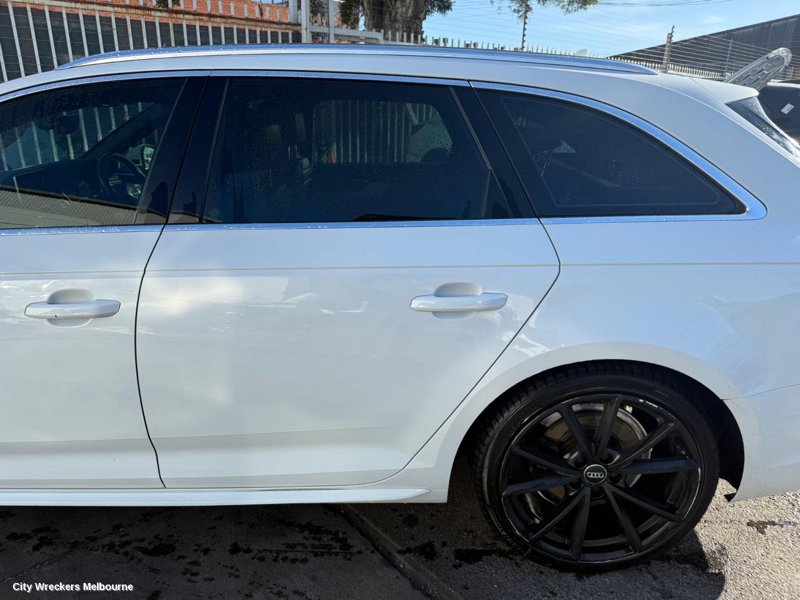 AUDI A4 LEFT REAR DOOR/SLIDING, B9 8W, A4/S4, WAGON, 10/2015 - 11/2020