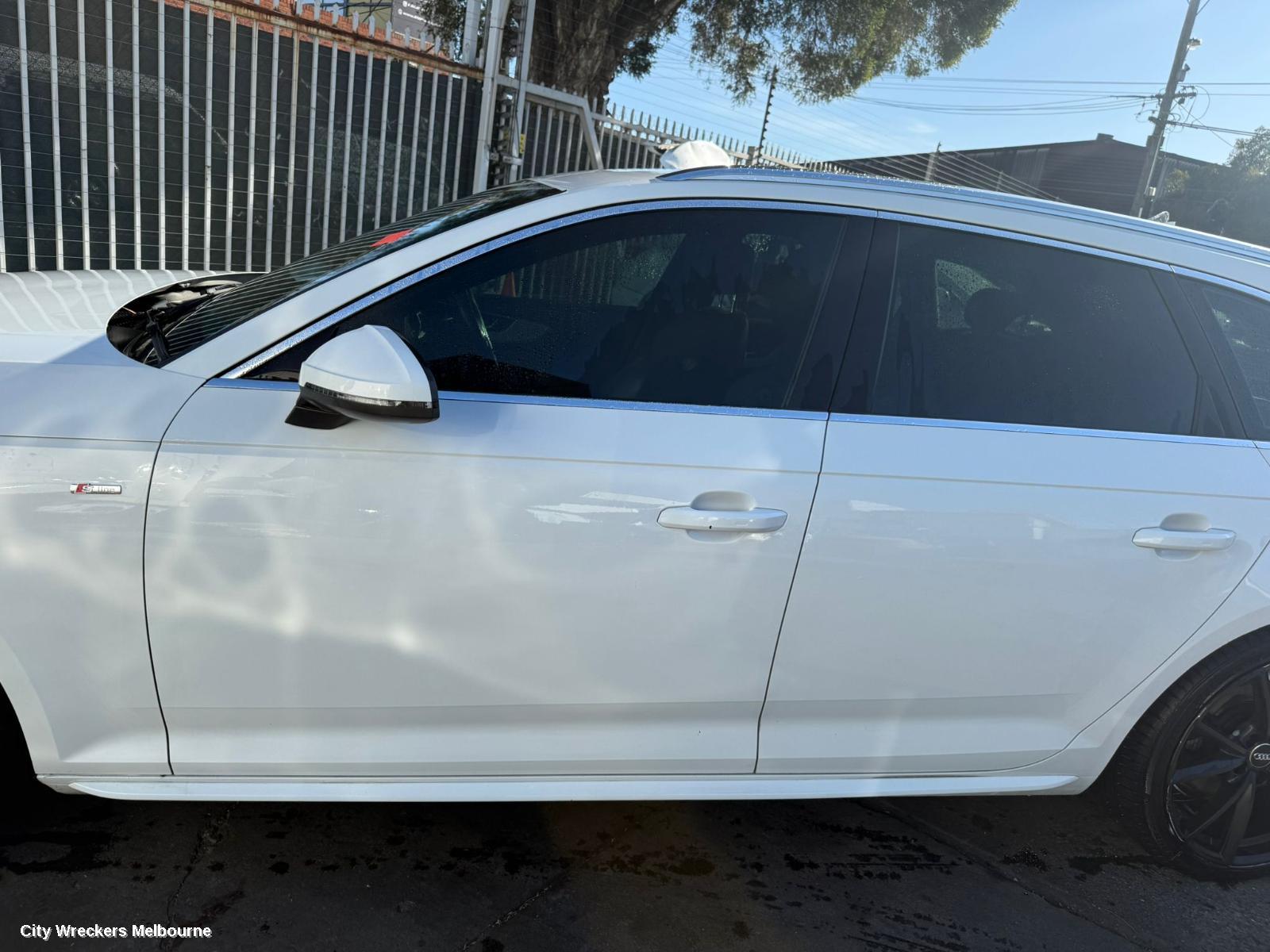 AUDI A4 LEFT REAR DOOR/SLIDING, B9 8W, A4/S4, WAGON, 10/2015 - 11/2020