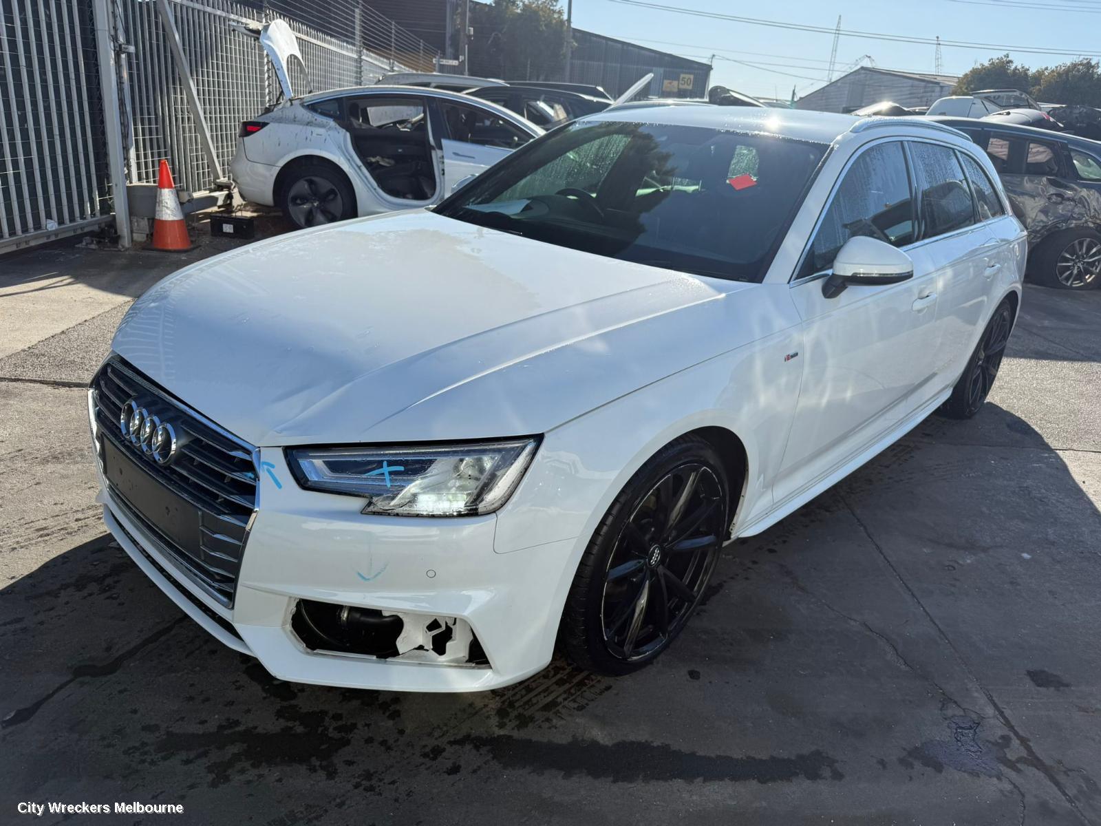 AUDI A4 LEFT REAR DOOR/SLIDING, B9 8W, A4/S4, WAGON, 10/2015 - 11/2020