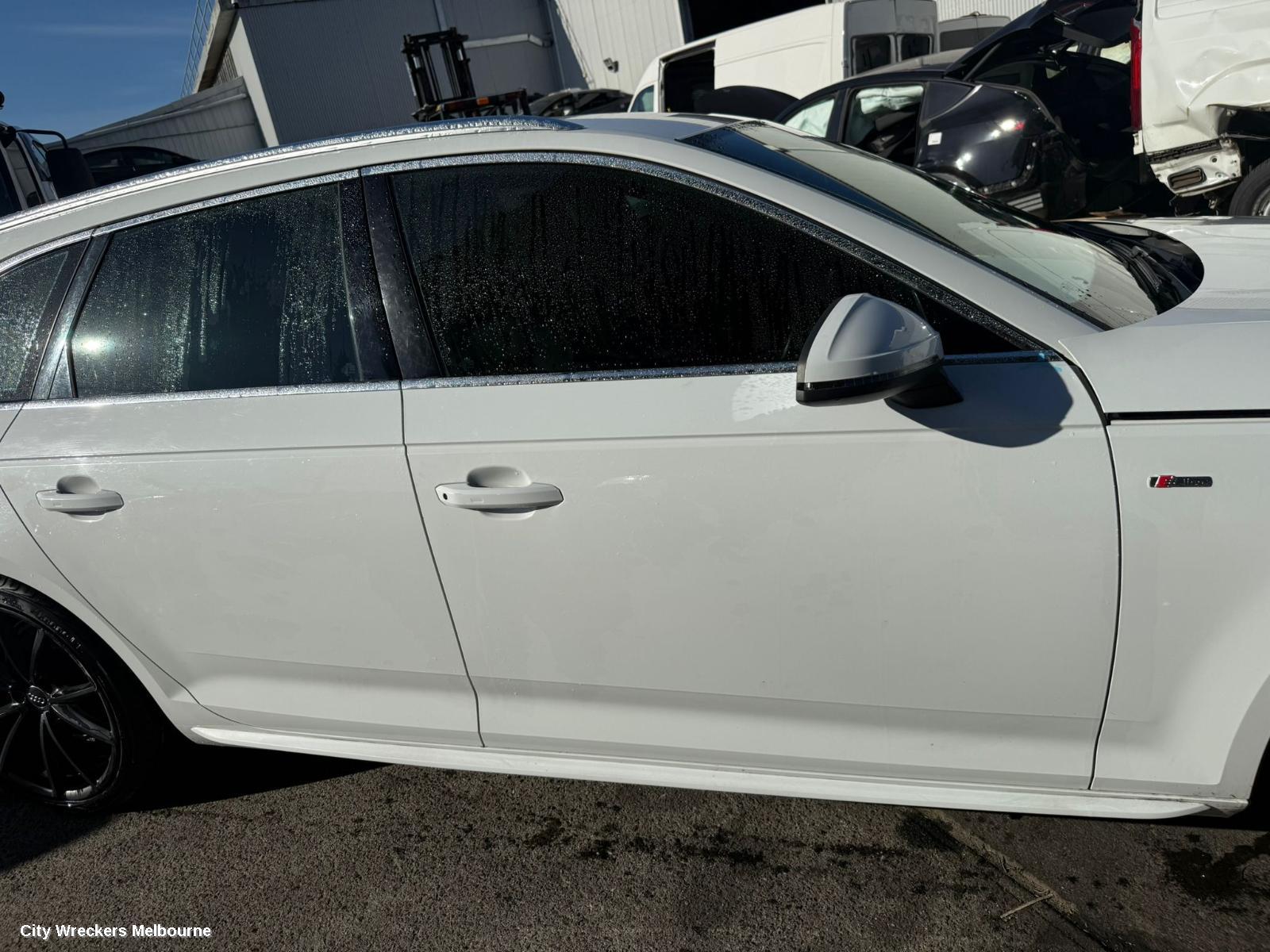 AUDI A4 LEFT REAR DOOR/SLIDING, B9 8W, A4/S4, WAGON, 10/2015 - 11/2020
