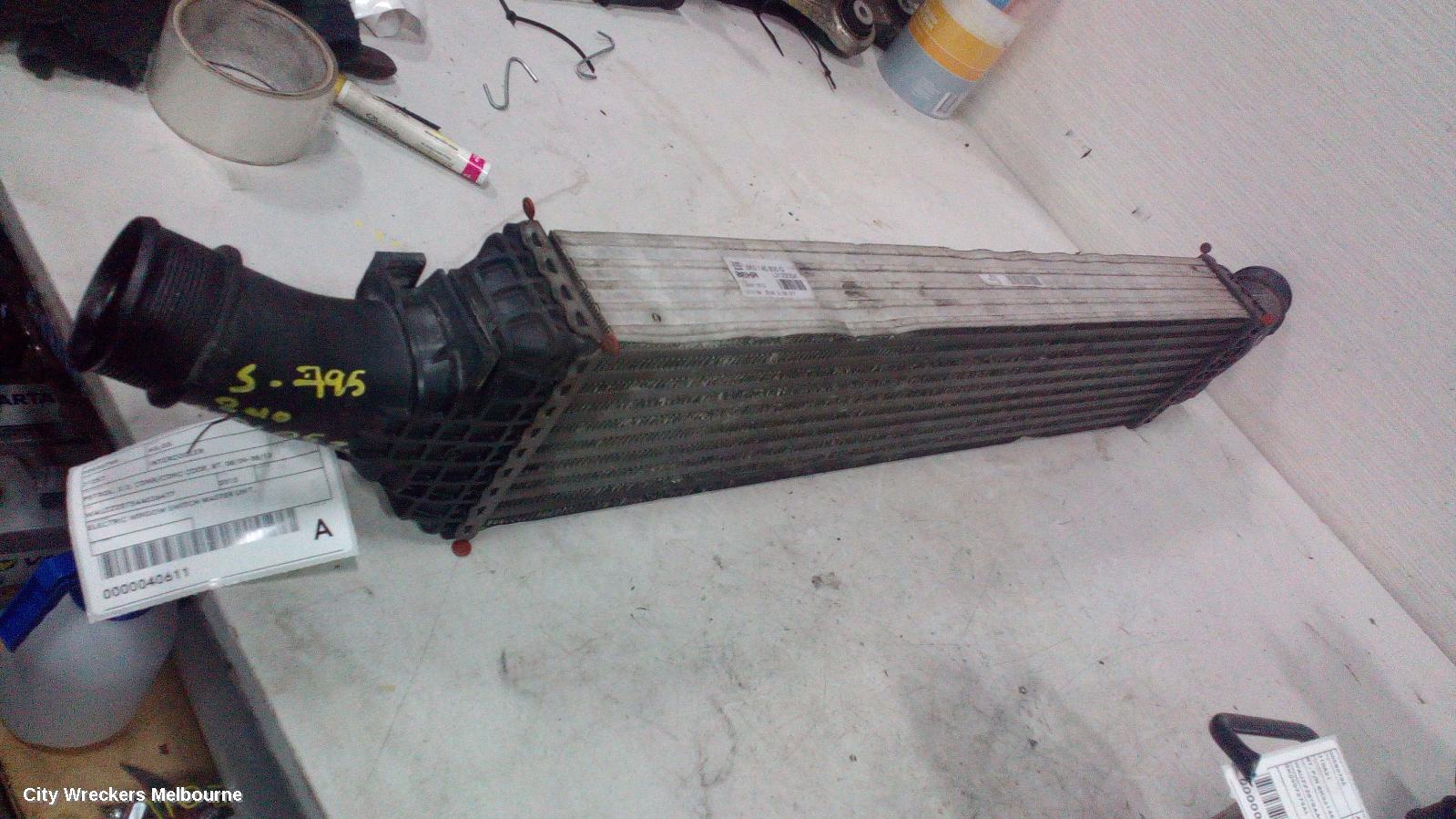 AUDI A5 INTERCOOLER, PETROL, 2.0, CDNB/CDNC CODE, 8T, 08/2009 - 08/2013