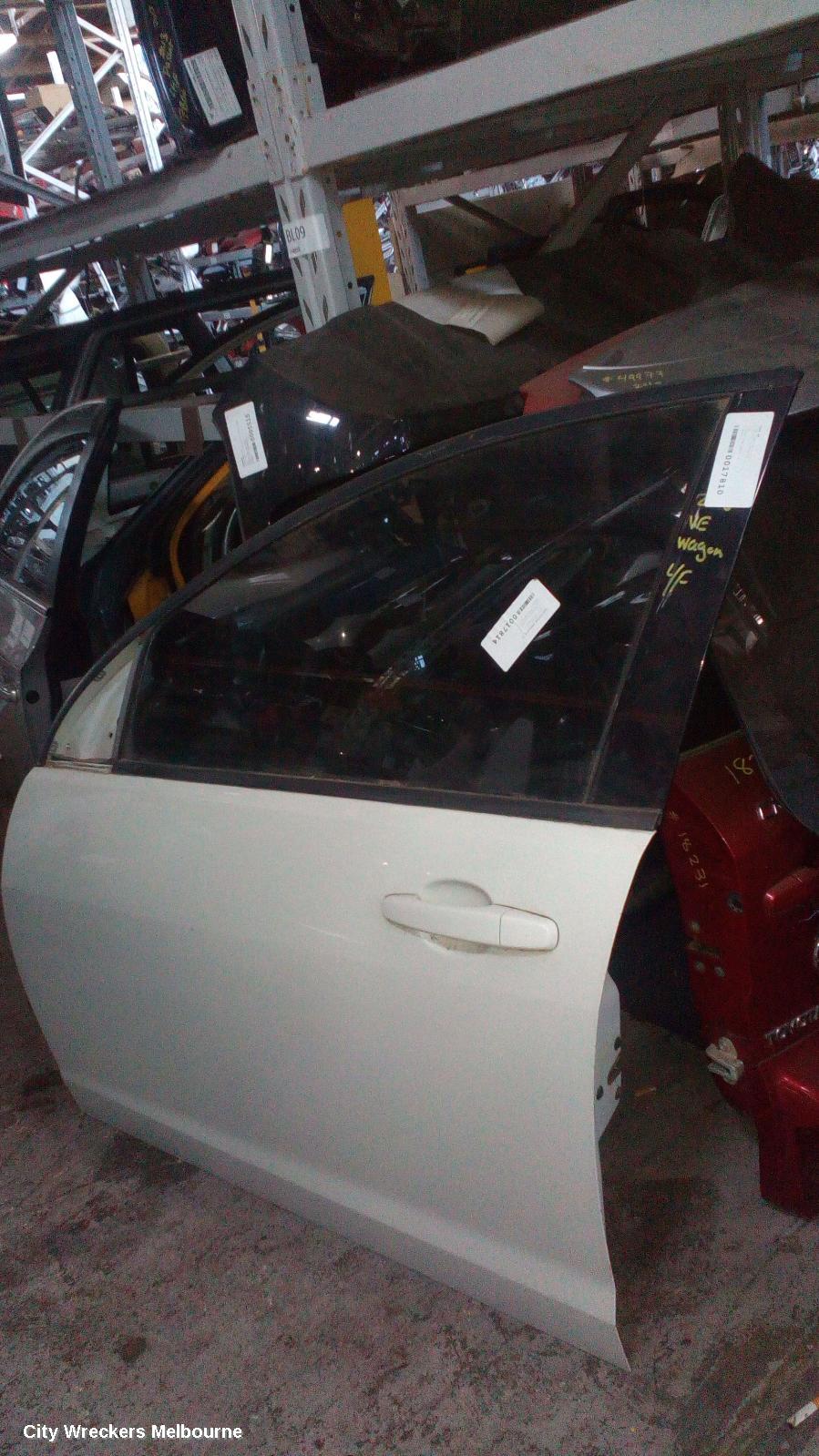 HOLDEN COMMODORE LEFT FRONT DOOR, VE, SEDAN/WAGON/UTE, 08/2006 - 04/2013