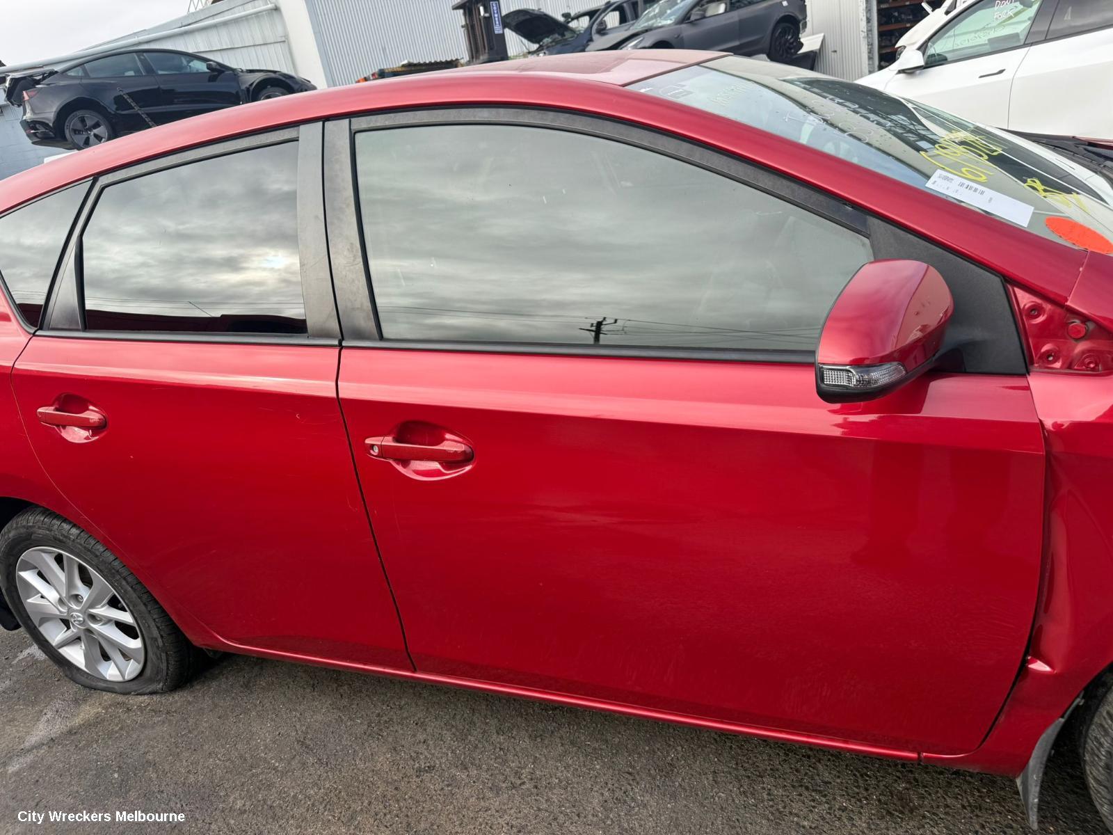 TOYOTA COROLLA LEFT TAILLIGHT, ZRE182R, HATCH, 08/2012 - 03/2015