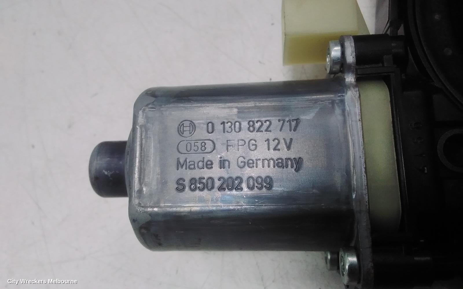 VOLKSWAGEN GOLF LEFT FRONT WINDOW REG/MOTOR, GEN 7, 5DR HATCH/WAGON, 11/2012 - 08/2020