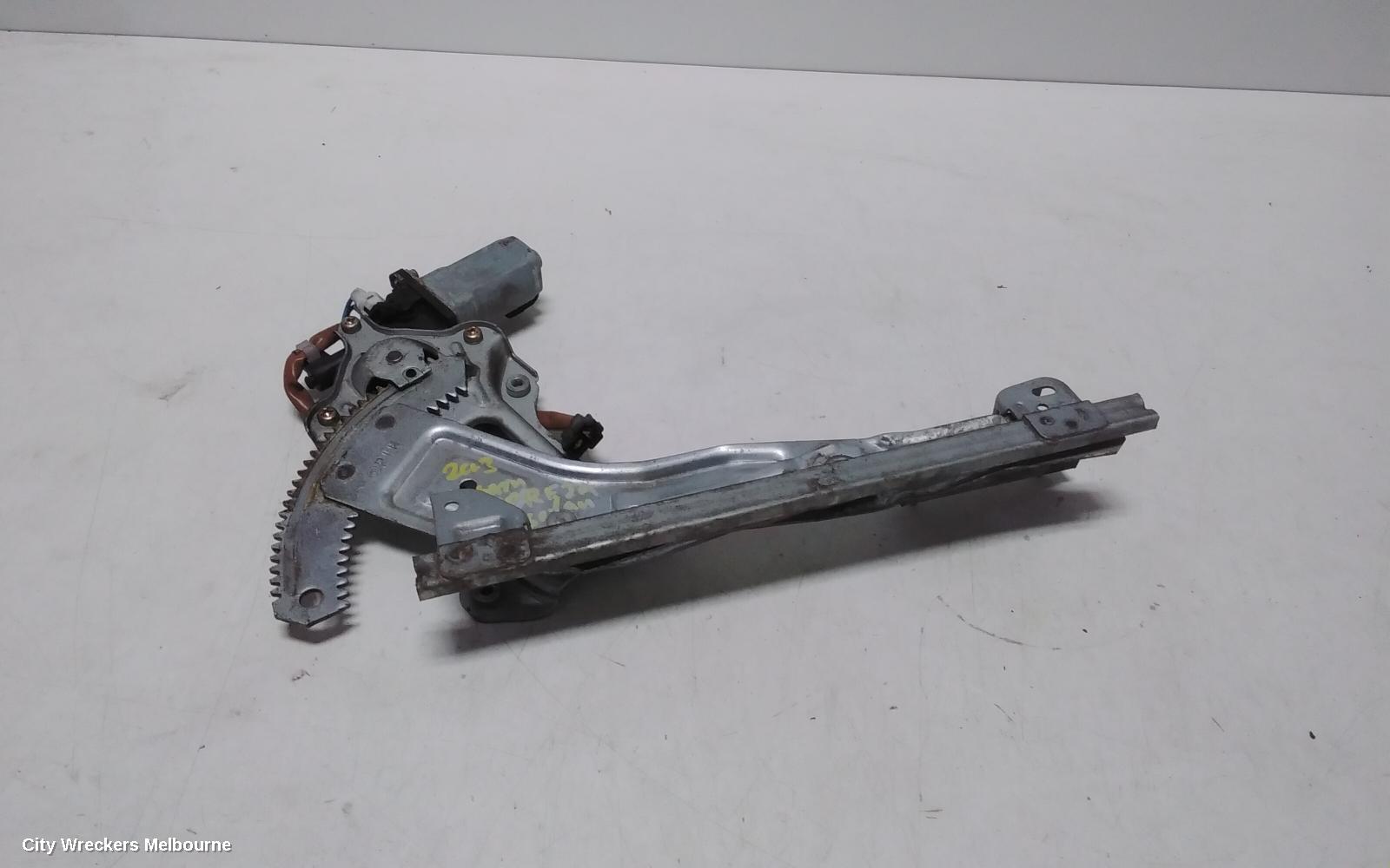 SUBARU IMPREZA LEFT REAR WND REG/MOTOR, SEDAN/HATCH, 10/2000 - 04/2007