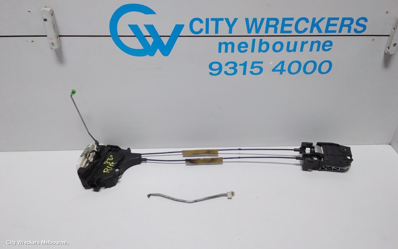 MITSUBISHI 380 DOOR/BOOT/GATE LOCK, RIGHT REAR DOOR LOCK, DB, 09/2005 - 03/2008