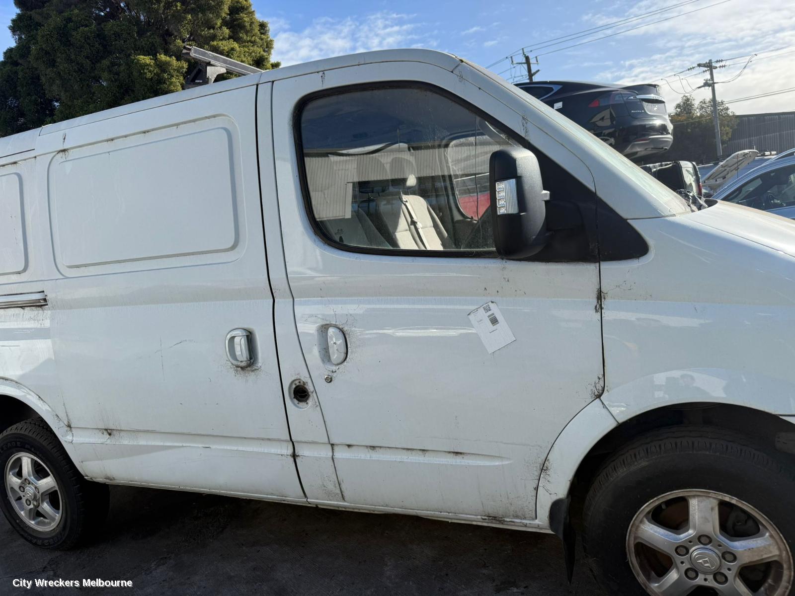 LDV V80 LEFT FRONT STRUT, DIESEL, 2.5, VAN, 01/2013 - 12/2023