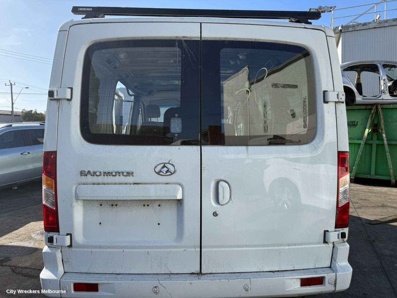 LDV V80 BOOTLID/TAILGATE, BARN DOOR (RH SIDE), LOW ROOF TYPE, 01/2013 - 12/2023
