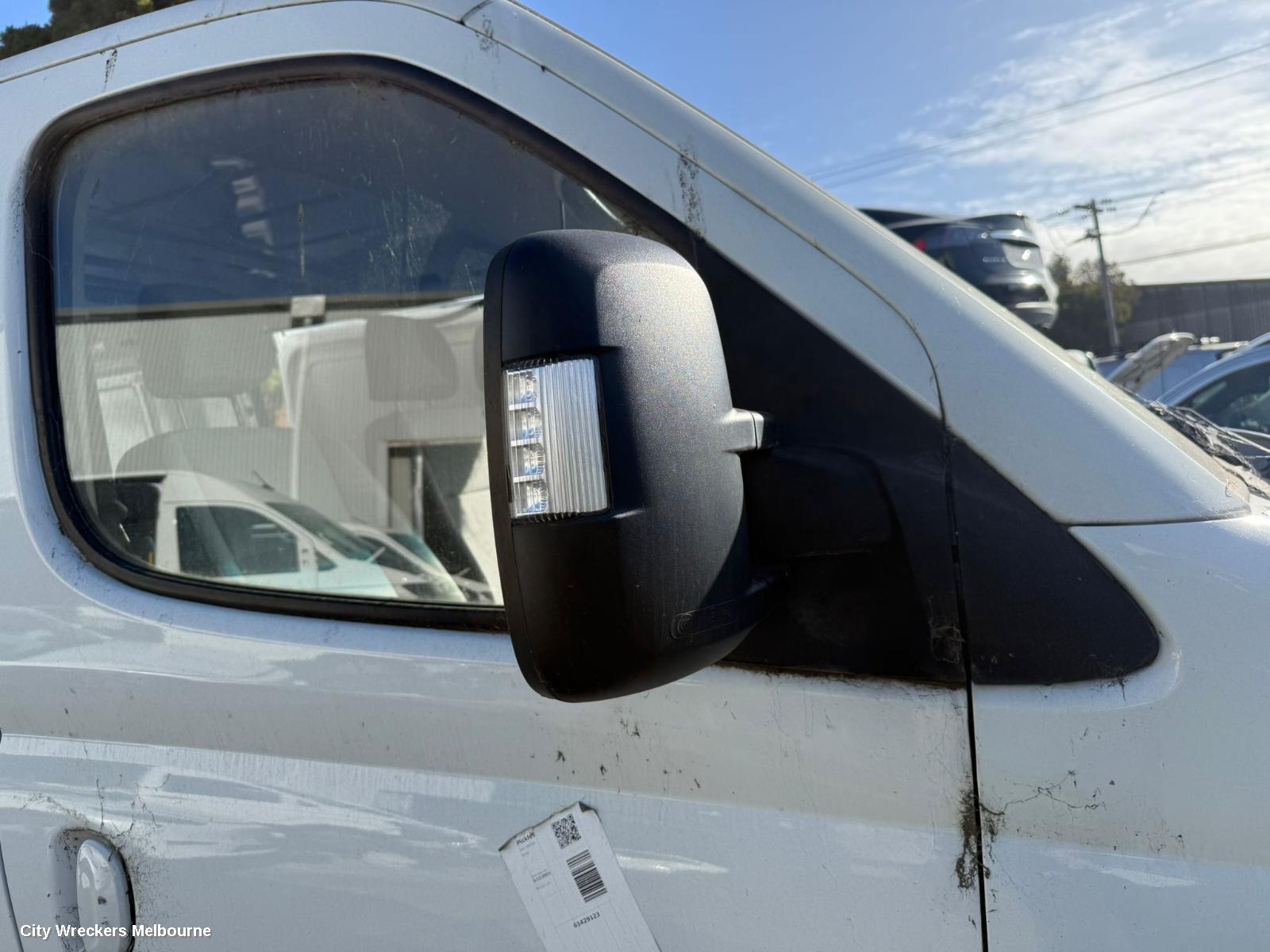 LDV V80 BOOTLID/TAILGATE, BARN DOOR (RH SIDE), LOW ROOF TYPE, 01/2013 - 12/2023