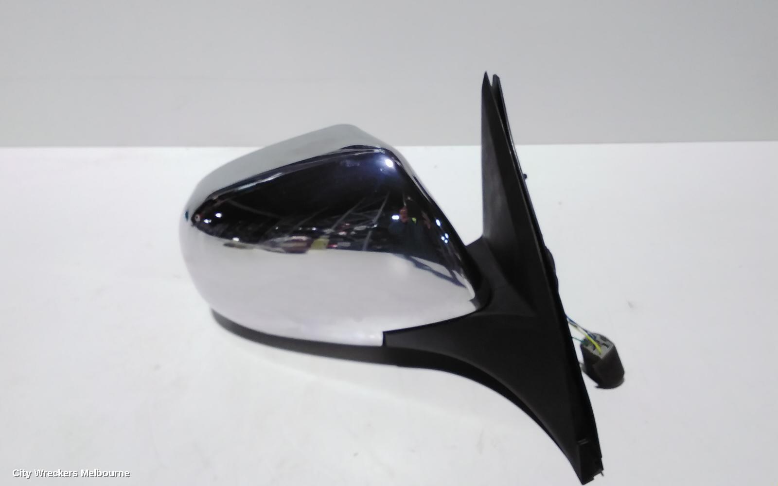 GREAT WALL V200/V240 RIGHT DOOR MIRROR, K2, CHROME, 07/2009 - 01/2015