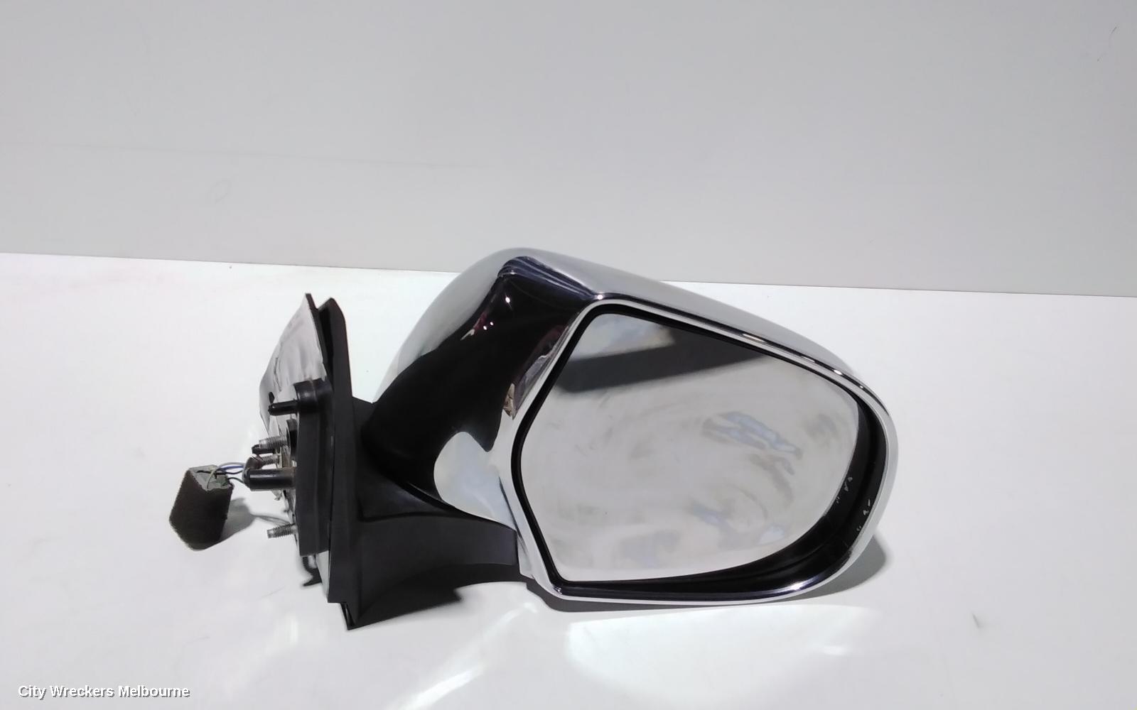 GREAT WALL V200/V240 RIGHT DOOR MIRROR, K2, CHROME, 07/2009 - 01/2015