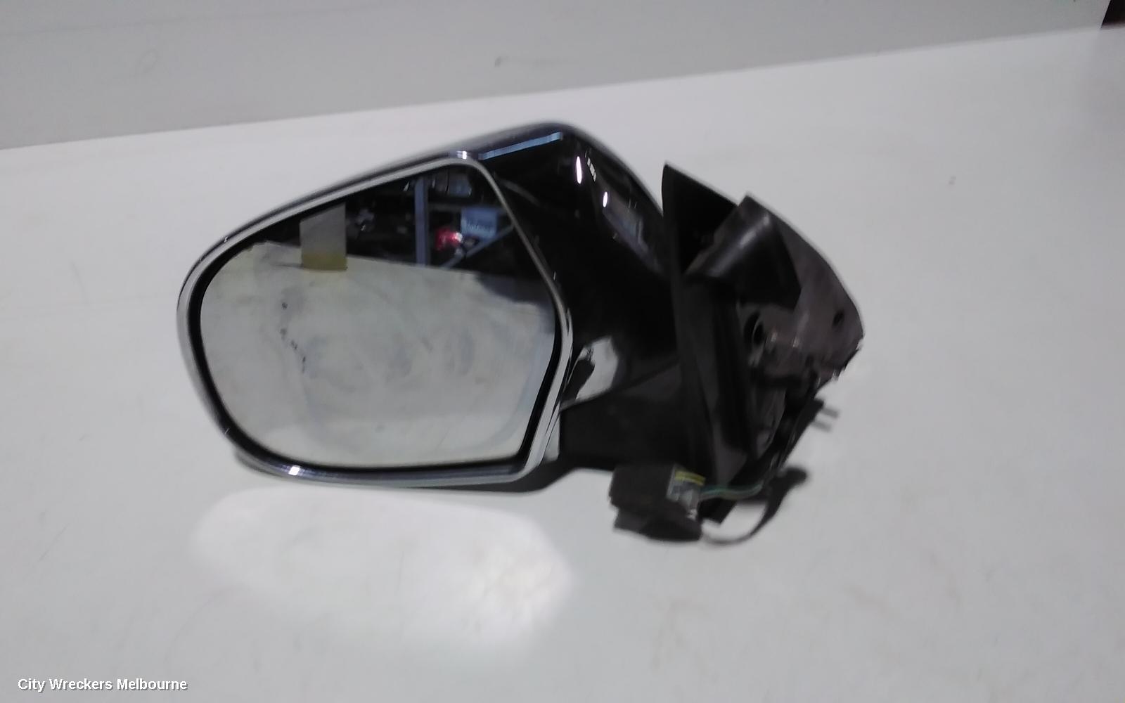GREAT WALL V200/V240 LEFT DOOR MIRROR, K2, CHROME, 07/2009 - 01/2015