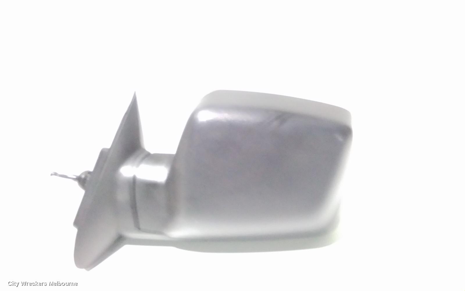 KIA PREGIO LEFT DOOR MIRROR, CT, MANUAL, SQUARE TYPE, 07/2004 - 01/2006