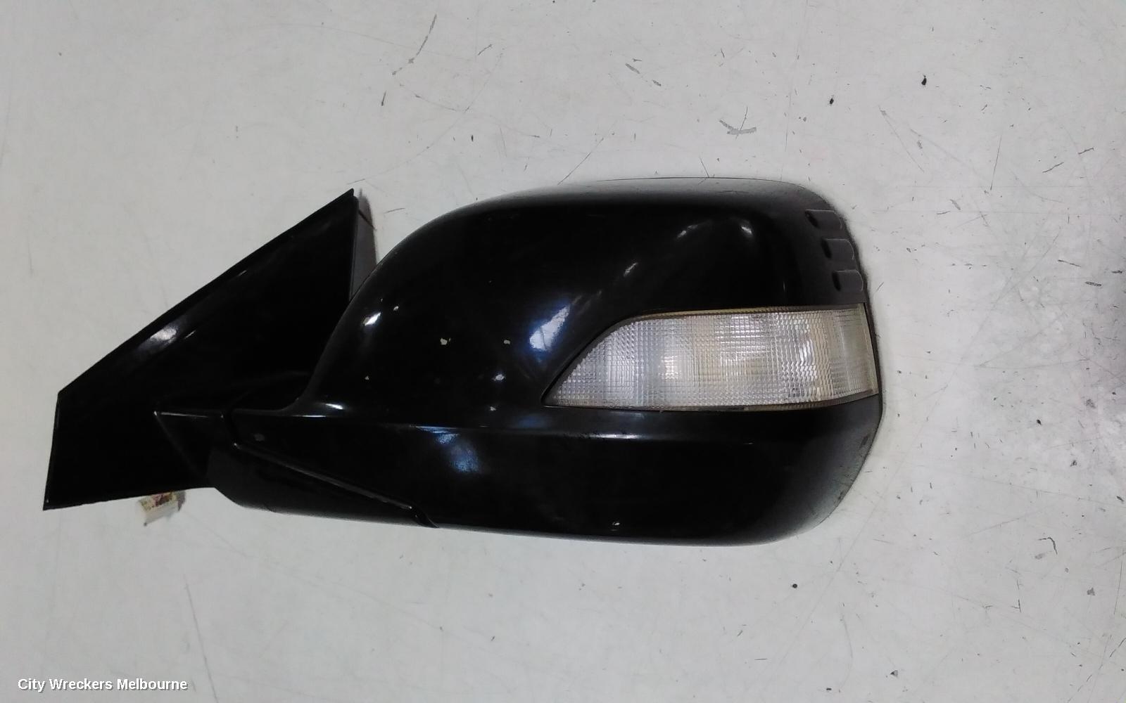 HONDA CRV LEFT DOOR MIRROR, RE, ELECT ADJ, POWER FOLD, COLOUR CODED, 03/2007 - 10/2012