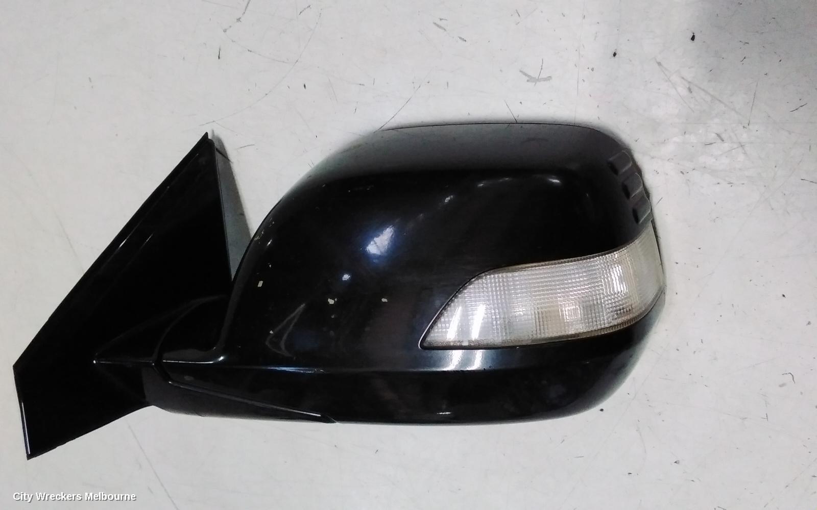 HONDA CRV LEFT DOOR MIRROR, RE, ELECT ADJ, POWER FOLD, COLOUR CODED, 03/2007 - 10/2012