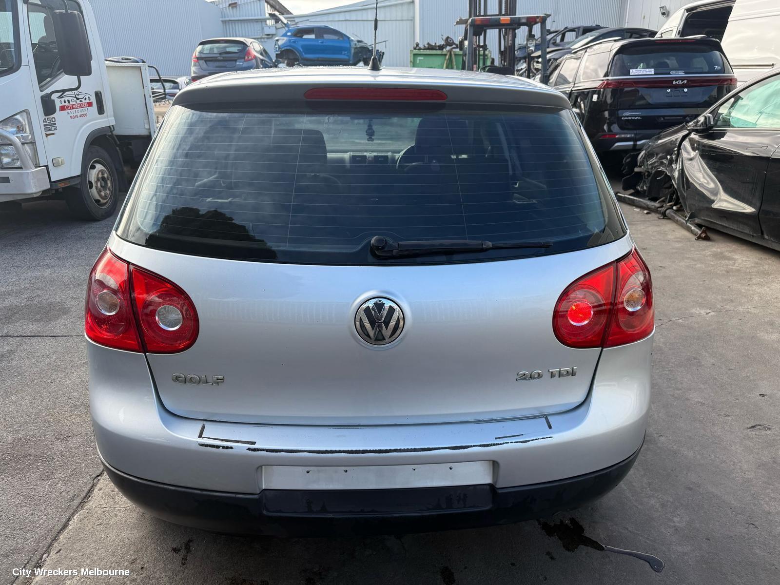 VOLKSWAGEN GOLF DOOR HANDLE, OUTER, RH FRONT, COLOUR CODED, GTI, GEN 5, 06/2004 - 02/2009