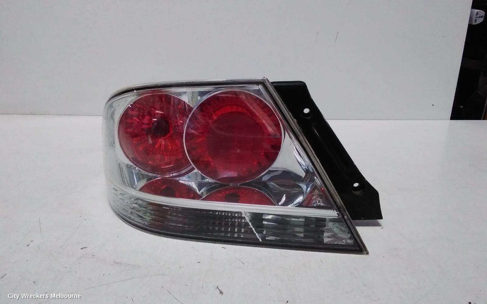 MITSUBISHI LANCER LEFT TAILLIGHT, CH/CS, SEDAN, VR-X, 09/2003 - 08/2007