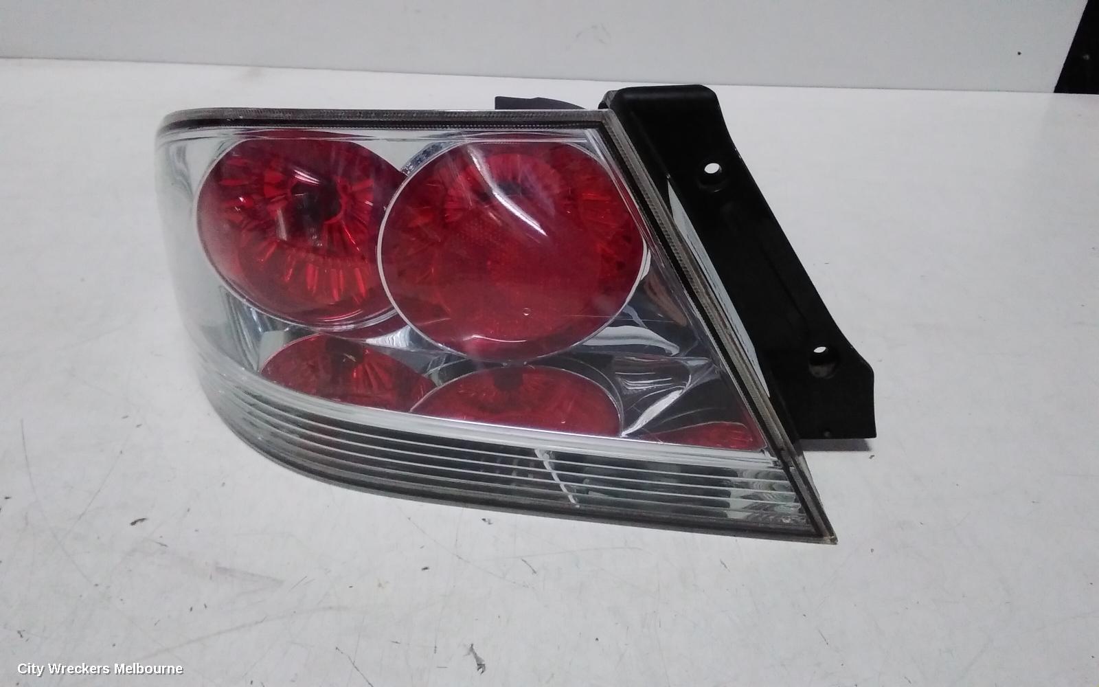 MITSUBISHI LANCER LEFT TAILLIGHT, CH/CS, SEDAN, VR-X, 09/2003 - 08/2007