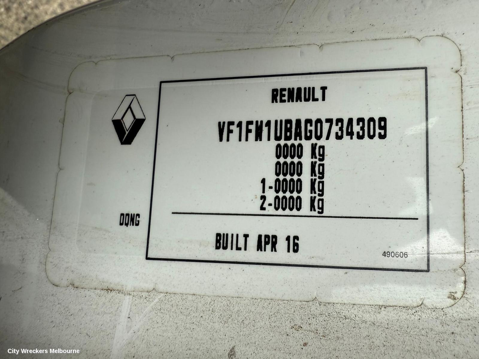 RENAULT KANGOO RIGHT DOOR MIRROR, X61, MANUAL FOLD, 10/2010 - 02/2022